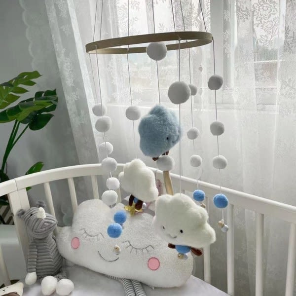 Baby matkapuhelin Tähtitaivas yökoristelu lastenhuoneen baby