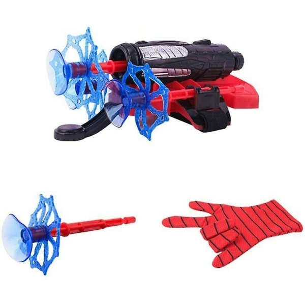 Launcher Toy Spiderman Costume hansker Spider-man Web Shooter Dart Blaster