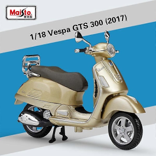 1:18 Vespa P150x 50 98 Gtr Gts 300 Lxv 2013 Sprint 150 Abs Scooter Motorcykel Simulation Legeringsmodell Retro Motorcykel Sprint 150 ABS 2017