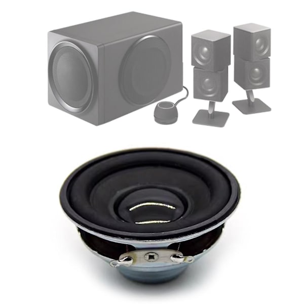 1 st 52 mm full range-högtalare 4 ohm 5 w bärbar högtalare ljud hemmabio
