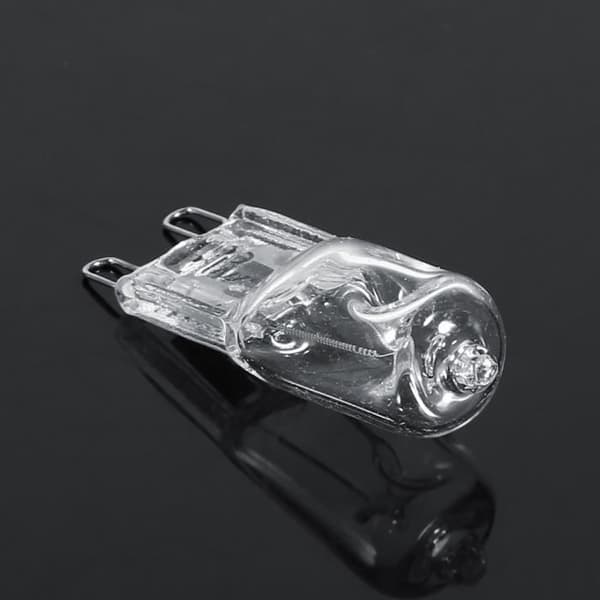 G9-lampa - 10-pack - Halogen - Varmvit - 120V 40W - Ersättning för hembelysning