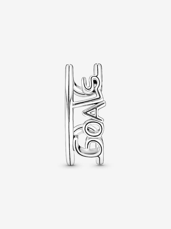 Pandora - P ME Goals Öppen Ring - Sterlingsilver Circumference: 56mm