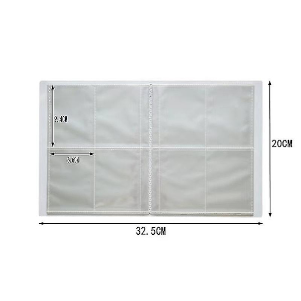 Fodboldstjerne-kortalbum Map Letter Holder Binder 2023 Ny 240stk Stjernekortæske Samlingsalbum Bogmappe Børnelegetøj Gave style 4