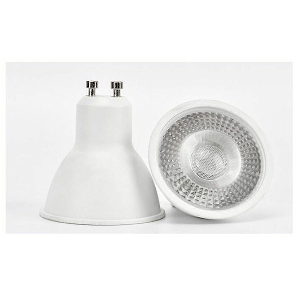 LED-pære, varmt gult lys 3000K, svarende til 50W halogenpære, 4-pak