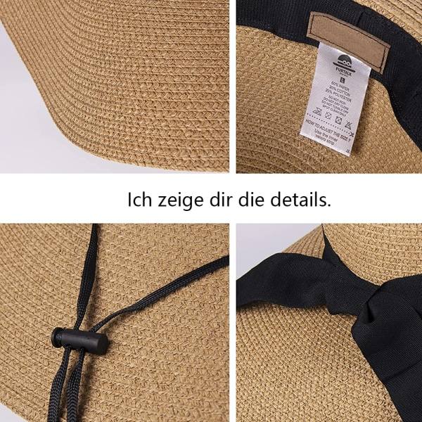Dam solhatt UPF 50 Khaki