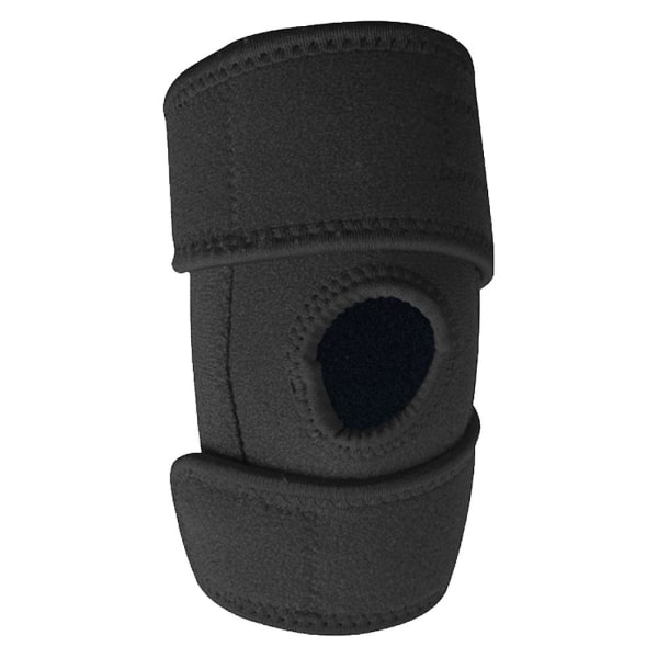 Justerbar fjærstøttearmbeskyttelse Benkpress Fitness Guard - Albuepustende beskyttelsespakning black