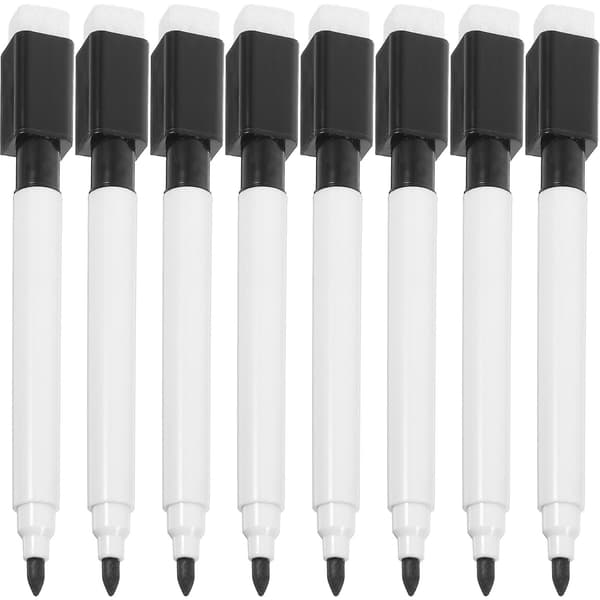 10 st magnetiska whiteboardpennor, whiteboardpennor, raderbara whiteboardpennor