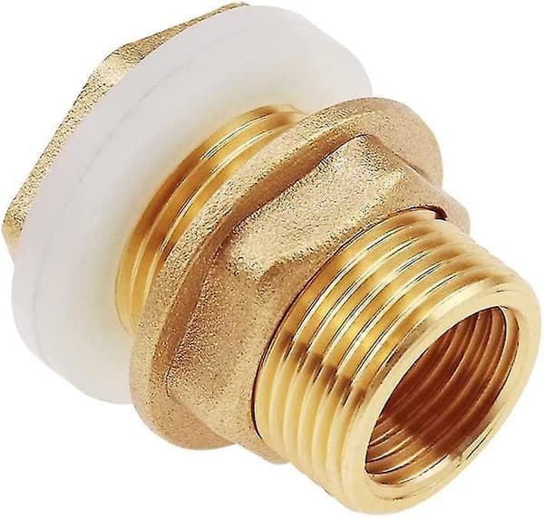 stykker Dn20 3/4 messing vanntank vannslangekobling adapter kran regntønne utløp messingtank