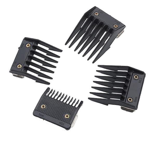 4 Liitekamman Sarja Metallisella Leikkurilla 3mm 6mm 9mm 12mm