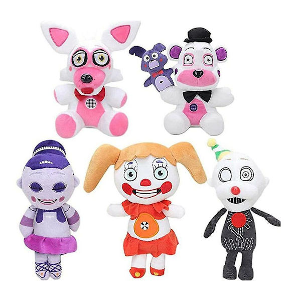 Fnaf Five Nights At Freddy's Pehmolelu Nalle Pehmolelut Lelut Glamrock Chica