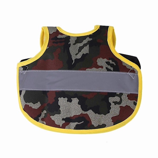 3 stk. Hønse Refleksvest Justerbar Kyllingsele Gå Kylling Sal Kylling Forkle For Høner Fjærbeskyttelse Holder For And Høner Gås Poult Camouflage