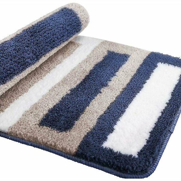 Halkskyddad badrumsmatta köksmatta fluffig badrumsmatta mjuk mikrofiber duschmatta