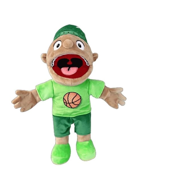 60cm Jeffy och Feebee Handdocka Stor Mjuk Docka Plyschleksaker Dockteater Barn Present Joseph