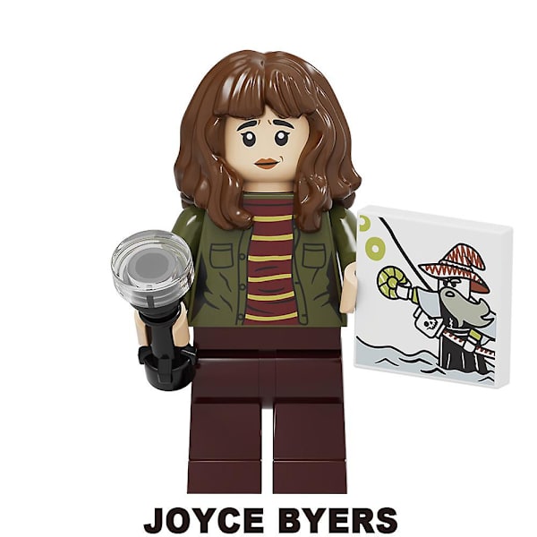 8 st Stranger Things-serien monterade byggklossar leksaksset minifigurer modell barn present