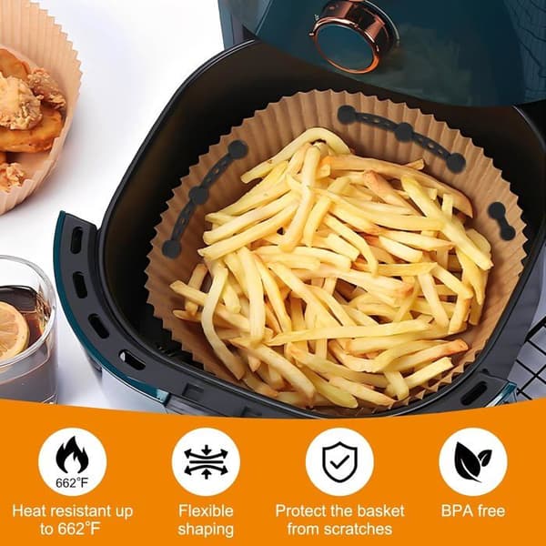12 stk. silikonmagneter til airfryer, varmebestandig tilbehør til airfryer brukt til å holde bakepapir