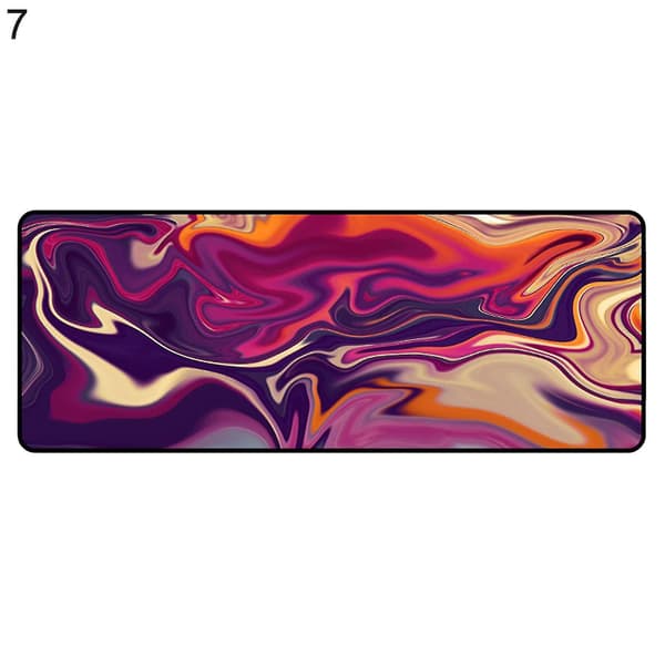Musematte tykk ikke-skli stor abstrakt kunst teppe spill musematte bordmatte for datamaskin Stcyv 7