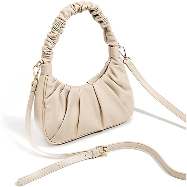 Crossbody väska dam axelväska liten för kvinnor, dam axelväska handväska med justerbar rem elegant clutch plånbok