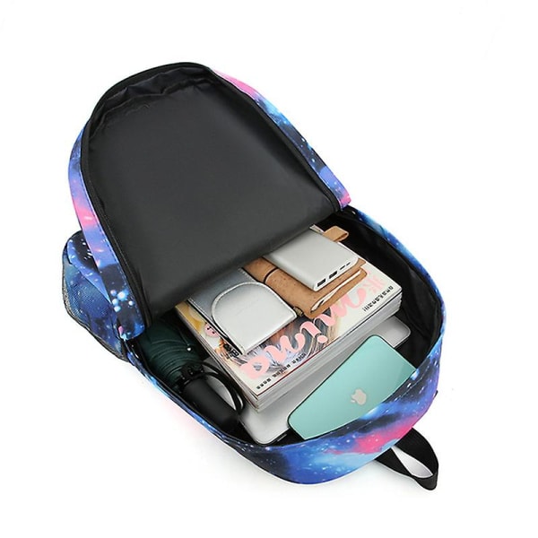 Stray Kids Bag Tredelt rygsæk Studenterskoletaske Bedste rygsæk til børn Black Lightning