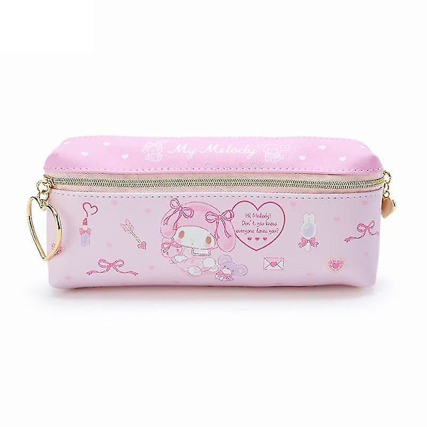 Tegneserie Stor Kapacitet Pen Opbevaringspose Bomuldspose Blyant Stationery Etui Holder Til Skole Kontor Cinnamoroll