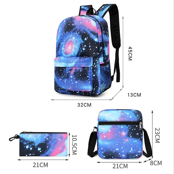 Stray Kids Bag Three-piece Backpack Student Schoolbag Best Backpack For Kids