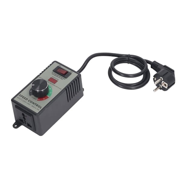 AC Motor Hastighetskontroller Elektrisk Vifte Variabel Hastighetskontroller med 10A Universalkontakt EU-plugg AC220 til 240V 4000W