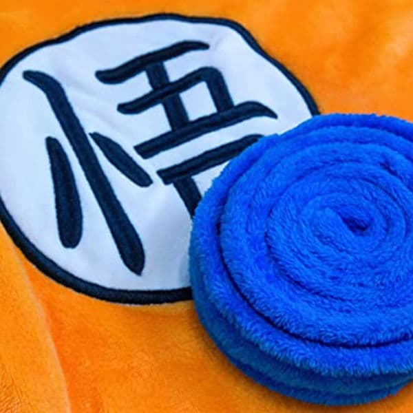 Cosplay Badrock Pyjamas Vinter Håll Varm Mjuk Badrock Y orange small small