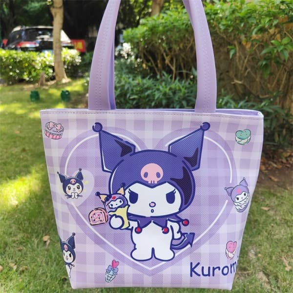 Sanrio Picknickväska Kuromi Melody Cinnamoroll Lunchbox Organizer A A 01