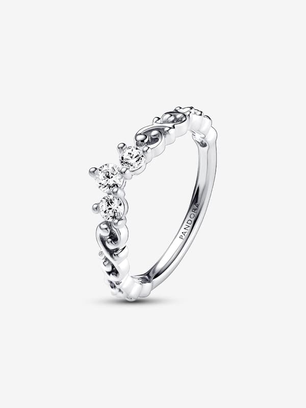 Pandora - Regal Swirl Tiara Ring - Sterlingsilver Circumference: 52mm