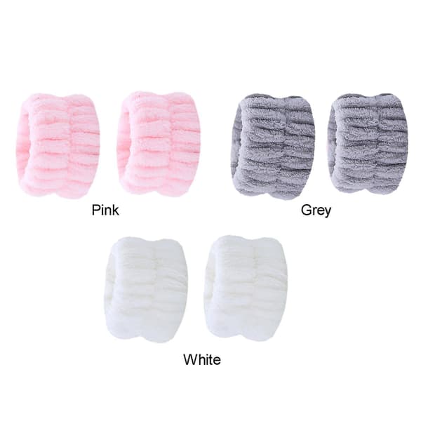 Sminke ansiktsvask armbånd ansiktsvask håndstropp sminke absorberende armbånd ansiktsvask håndleddsstropp jenter damer Grey