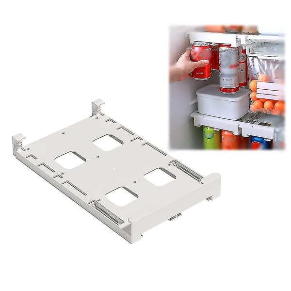Oppbevaringsstativ for brusbokser i kjøleskap