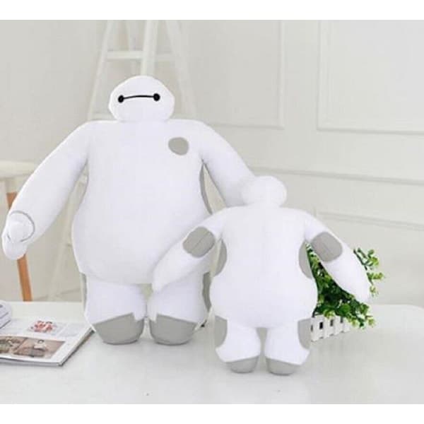 Blød STOR HELT 6 Baymax ROBOT Siddende Udstoppede Bløde Plys Legetøjsdukke Gave 38CM