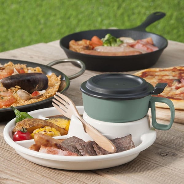 Hopfällbar Vattenkopp - Rostfritt Stål Silikon Fällbar Kopp - Återanvändbara Drickmuggar Vandring, Resor och Picknick