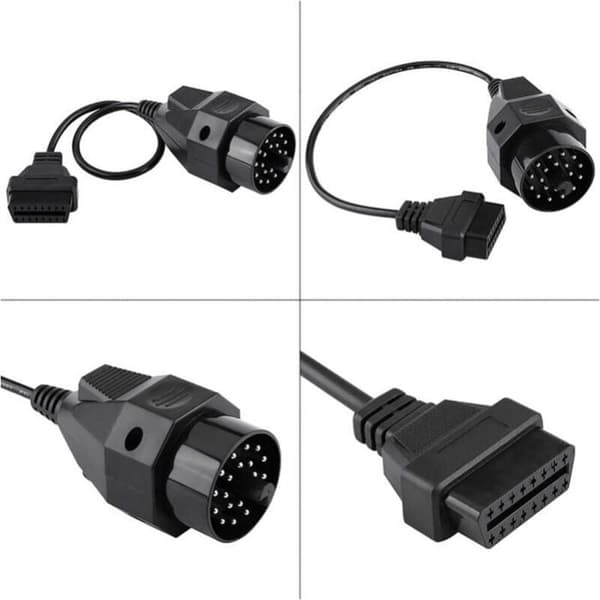 OBD2 20-stifts till 16-stifts skannerkabeladapter för E36 E38 E39 E46 E53 X5 Z3