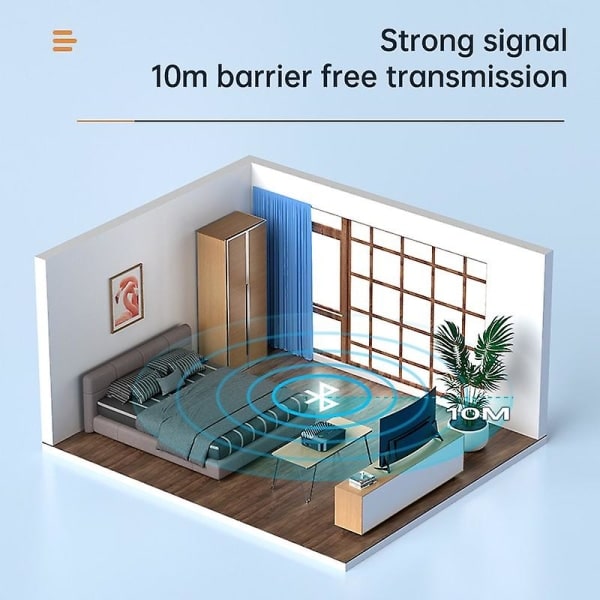 Bluetooth-modtager til bil, trådløs Bluetooth-lydadapter (FMY)
