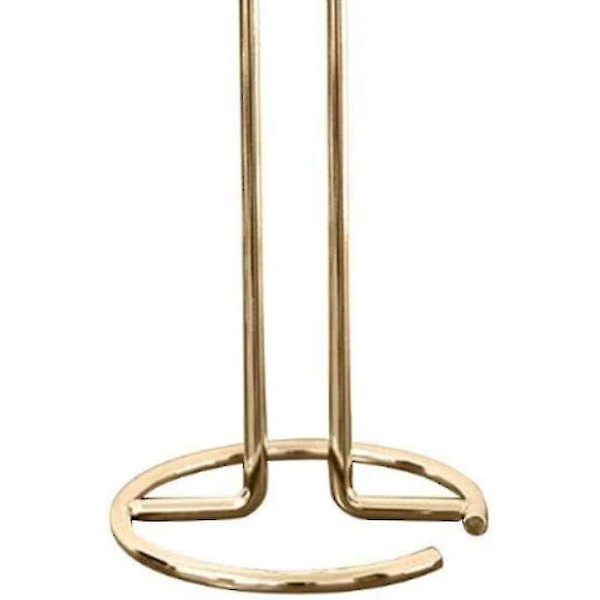 Papirhåndklædeholder, Papirhåndklædeholder Guld Papirhåndklædeholder Fritstående Rustfrit Stål Toiletpapirholder Vertikal Papirhåndklædeholder Gol