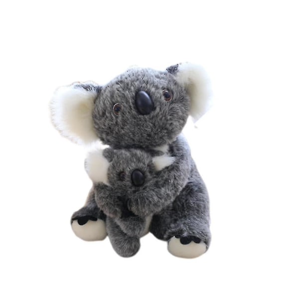 Söt Koala Plysch Doll Toy - Mamma Och Baby Koala Gosedjur Plysch Ntoy Doll Mjuk plysch Björnar Söta Dockor För Födelsedag Valentine Present Plysch Toy.