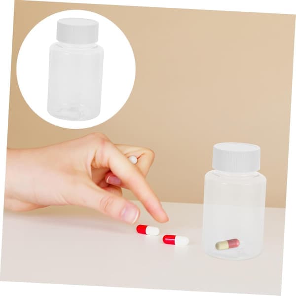 12 st reseflaskset 100 ml påfyllningsbara små flaskor av PET och PP