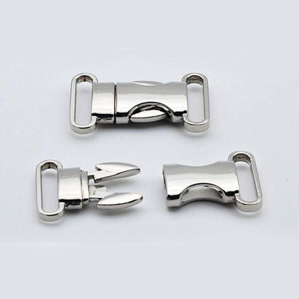 4 stk. metalspænder med quick release-spænde, justerbare quick release-spænder, DIY-tilbehør