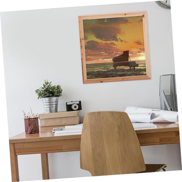 Oljemålningsram 50x50 cm DIY Canvasram för vardagsrum och konstnärsmaterial för studenter