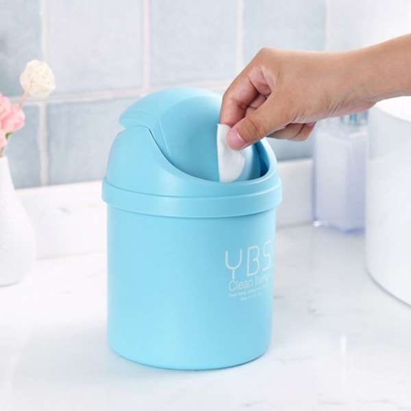 Pieni pöytäroskakori Blue L
