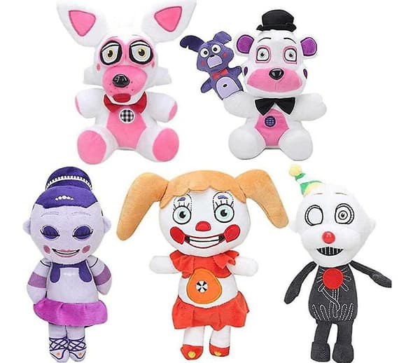 Fnaf Five Nights At Freddy's Pehmolelu Pehmolelut Lelut Sundrop