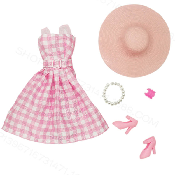 Kompatibel med Barbie dockfilm Samma stil leksak prinsessa par docka set Barbie docka leksak style 1