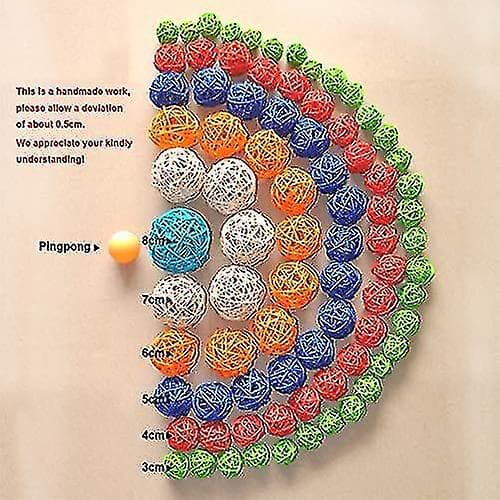 10 kpl Wicker-pöytä häärotta