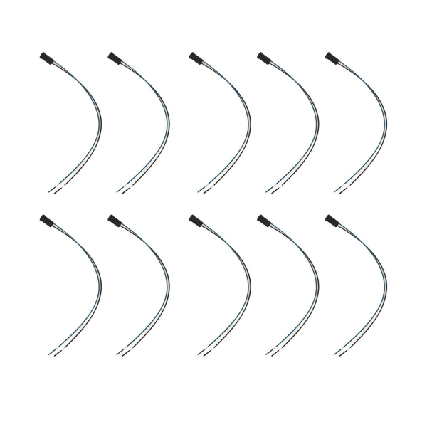 10 stk G4 LED-lampeholder Silikon Halogen Base Lampeholder KLB