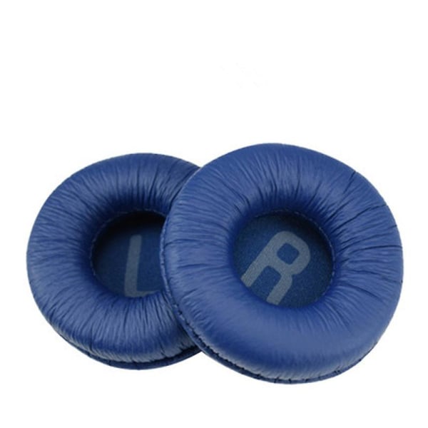 1 set 70 mm vaahtomuovikorvatyynyjen vaihtotyynyn tyynyn cover pehmeä kuulokekuuloke Earmuffs blue