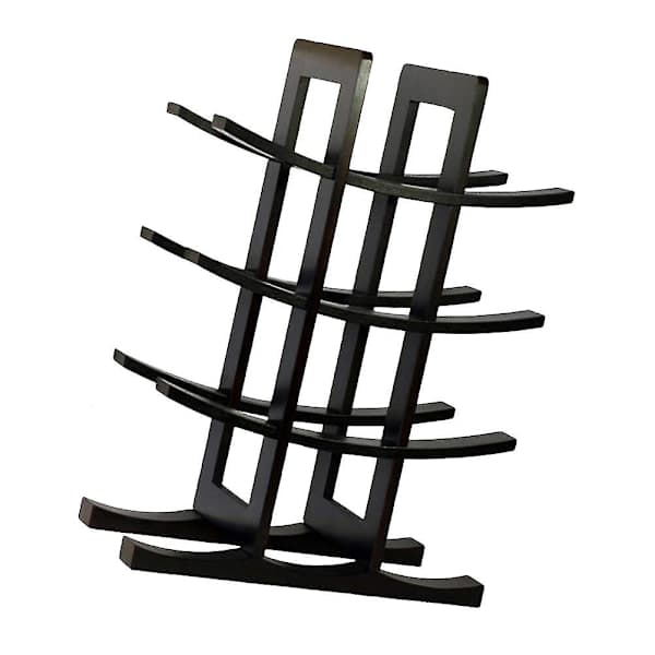 Puinen punaviiniteline Puinen viiniteline Bambu Kotitalous Punaviiniteline Viiniteline (Musta)