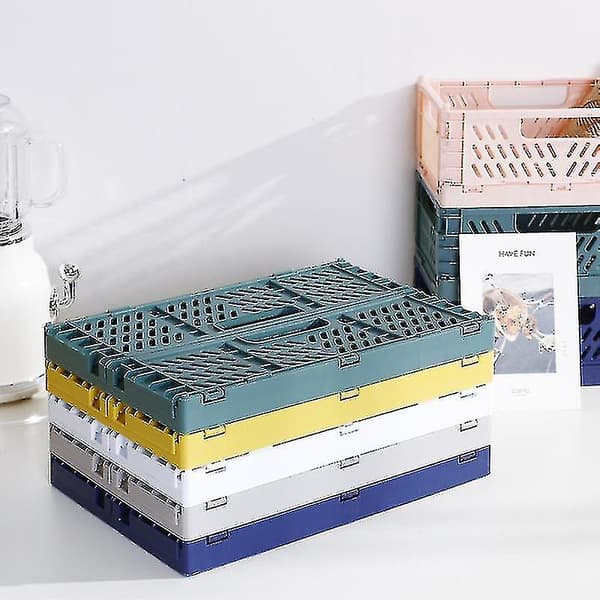 Stora Basket Folding Lar Load Ing Collapsible Stora Crate Box For Kit Shibaod