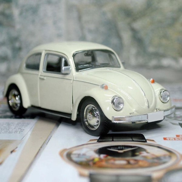 Vintage Beetle - Diecast Pull Back -autolelu
