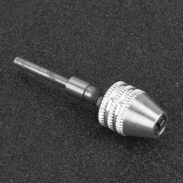 Nøglefri borepatron 0,3-3,4 mm 2,35 mm rund skaft hurtig skifteadapterkonverter