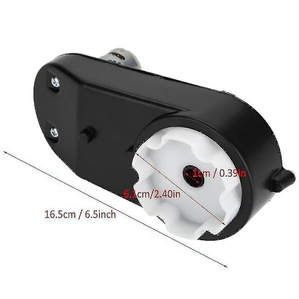 Elektrisk motorväxellåda 12v 16000rpm för leksak